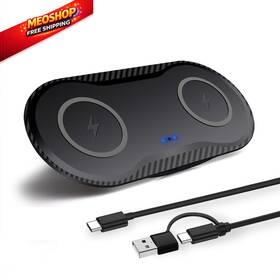 P4b552-c105 Pdkuai P4b552-c105#us04 40w Wireless Charging Pad Dual 20w Fast Mat For Black
