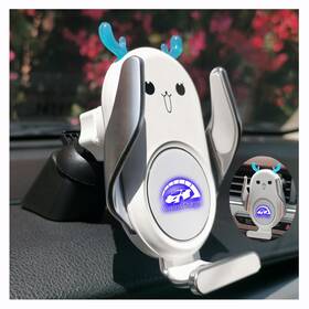 Peanutech 791800940442 Universal Wireless Car Charger Mount Auto-clamping 15w Rechargeable Air Ven