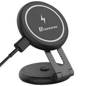 Peterong 605182535076 Magnetic Wireless Car Charger Mount Compatible With Magsafe Designed For Tesl