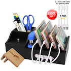 Ph005mc-2 Pezin Hulin Black Bamboo Charging Station For Multiple 738956160980