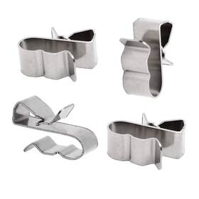 Phituoda 779584501431 30pcs Solar Panel Cable Clips Trailer Wire Stainless Steel 0.85 Inch / 22m
