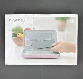 Phonesoap 635909961581 3 Uv Smartphone Sanitizer And Universal Charger Pink New Open Box