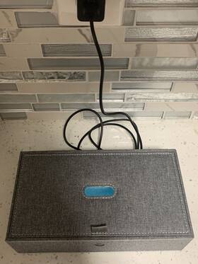 Phunkee Tree 810479024298 Uv Fabric Sanitizing Box Grey Gray Denim