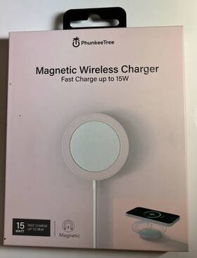 Phunkee Tree 810479024403 New Magnetic Charger S Change 15w -pink- Apple Samsung