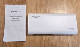 Ts-d187 Pisen 5v/2a Micro Usb Foldable Fast Charging 10000mah Power Bank Tested