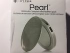 Pl3000-silver Pearl Hyper Compact Make Up Mirror Usb Rechargeable Battery Pack
