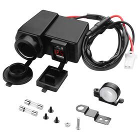 20250723006 Pngknyocn 12v Motorcycle Dual Usb Charger Car Power Outlet