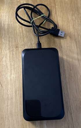 Pocketjuice 841351176538 Pocket Juice Endurance Ac Built-in Wall Plug 10000mah Portable Charger - Black