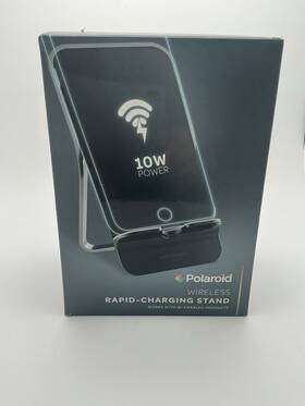 Polaroid 680079771355 Wireless Rapid-charging Stand New In Box