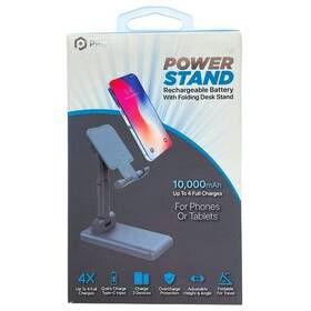 P2g-5037-gm Pom Gear Power Stand10000 Mah Powerbank With Folding Phone&tablet Stand Ingun Metal