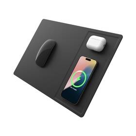 Pout 809418162513 H3 Pro Dual Qi Wireless Charging Mouse Pad Fast Charg