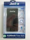 Power Rechargeable 816203012203 10000mah Bank Justin