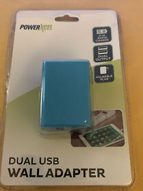 Power Xcel Dual Usb Wall Adapter New