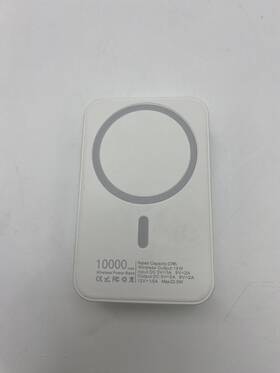 Powerbanks 654538584992 Wireless Power Bank 10000 Mah - White Scratch And Dent