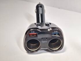 Pd9221usbcbl Powerdrive 12v 2-way Adapter With Usb And Usb-c Ports