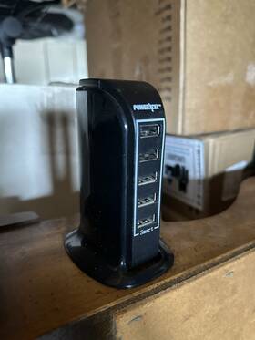 248839 Powerxcel 5 Port Charging Tower