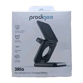Trio0mag Prodigee 810023956488 Magnetic 3-in-1 Wireless Charger Iphone Watch Airpods 3rio