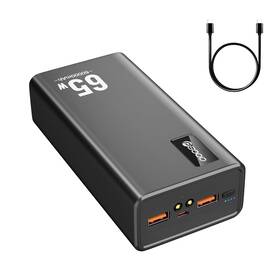 Psooo 784300069119 Power Bank Fast Charging 50000mah 65w Laptop Portable Charger Usb C Compatib