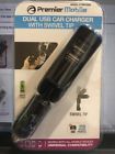 Pswusb2 Premier Mobile Dual Usb Car Charger With Swivel Tip Lot