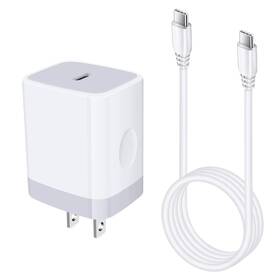 Pukiou 761062520935 Usb C Box Fast Wall Charger For Samsung Galaxy S25/s24 White