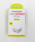 63503pg Pure Gear 25-watt Light Speed Wall Charger With Single Usb-c Port White