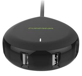 61545pg Puregear 4-port Usb Rapid Charging Station Universal For Iphone Ipad Macbook