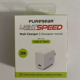 63546pg Puregear Light Speed 20w Usb-c Wall Charger - Open Box
