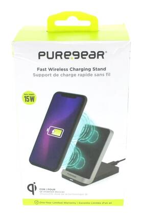 Puregear 810032994419 Fast Wireless Charging Stand 15w Qi