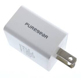 62436pg Puregear 810032995126 Set Of 2x Usb-c Wall Charger 20w Ac Adapters White