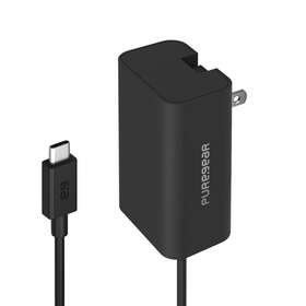 Uniact14386 Puregear 24w Usb-a To Usb-c Type C Wall Charger 5 Ft - Black