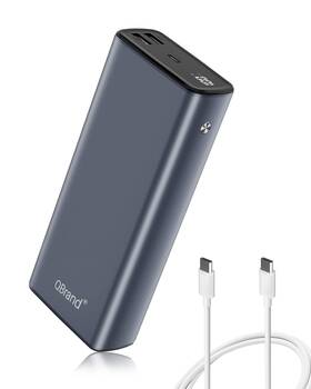 T111lf Qbrand 65w Portable Power Bank 30000mah Fast Charging For Laptop And Phone Devices