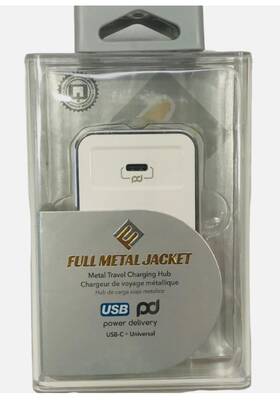 Qmadix 845624033207 Premium Home Charger Single Port Metal Travel New In Package