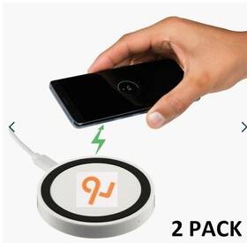 7141-11bb Quake 714111bb Leeds Wireless Charging Pad 2 Pack
