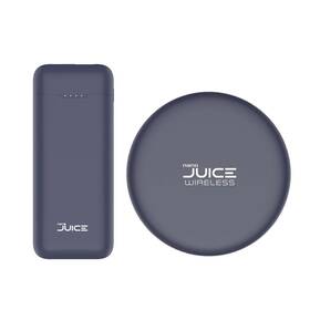 Tpb1900gr Raastadeals Nano Juice 2-in-1 Portable Power Gear Kit Qi Enabled Charger And Charging Pad Ga