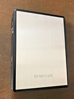 2.1amps Radio Shack Enercell 2301755 Portable Power Bank Dual Output 1.0amps And Usb 5v