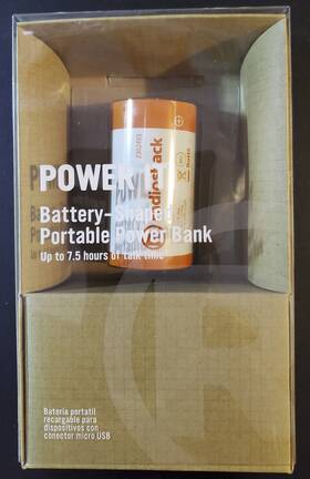 Radioshack 040293962609 Radio Shack 2200 Mah Battery-shaped Lithium Ion Portable Power Bank - New