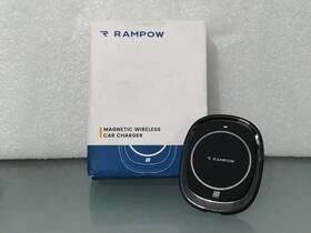 Rampow 600609675137 Magnetic Car Wireless Charger Mount Holder Universal 15w Iphone Samsung Galaxy
