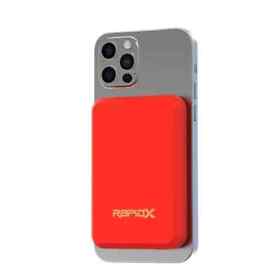 Rapid X Boosta Magnetic Wireless Charger 5000 Mah Power Bank For Iphone 12/13