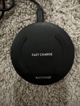 Rp-pc014 Ravpower Rc-wc012 Fast Charge Wireless Charging Pad Usb-a Model