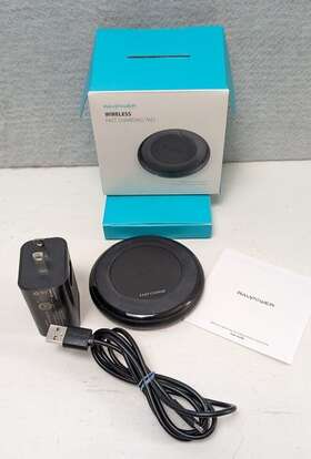 Rp-pc058 Ravpower Fast Wireless Charger 10w Max With Qc 3.0 Adapter Tested