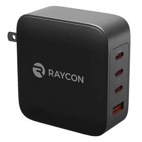 Rapada100-23e-bla Raycon The Magic Charger Pro 100 Watt 4 Port Usb C / Gan Wall Black
