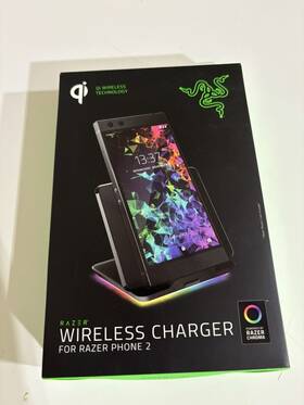 Rc3002590300r3u1 Razer New Phone 2 Wireless Charger With Chroma Rgb Lighting