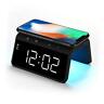 Rcq520bka Voxx Accessories Wireless Charger Alarm Clock Watt Qi Charging With