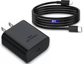 Ga-050yyyy Rdoisntly S24 S25 S23 A16 Samsung Charger Super Fast Charging 45w Usb C Black