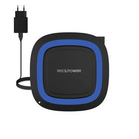 257640 Realpower Wireless Charger Black/blue