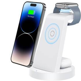 Cw350 Redkjy 797591838739 3 In 1 Charging Station For Apple Device Wireless Charger Iphone 16 15