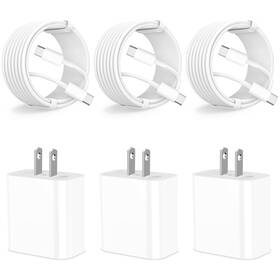 Gs-w20a0938c Redpark Mfi Certified Iphone 17 Charger Fast Charging 3pack 20w