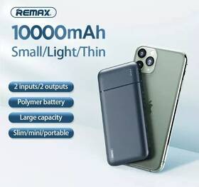 Rpp-96 Remax New White 10000mah Power Bank Large Capacity External Battery Dual Ports