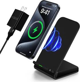 Cwd-v07 Repind Samsung Wireless Charger Fast Charging Stand Desk Phone Black
