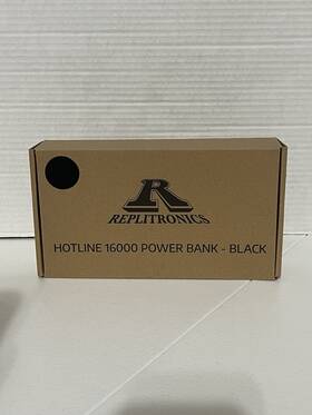 Replitronics 860440001070 New Wave Toys Hotline 16000 Power Bank Black